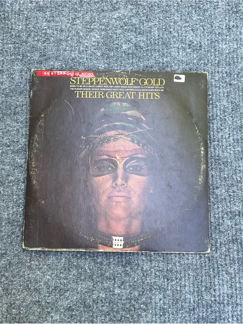 Vintage Original Steppenwolf Gold Vinyl Album
